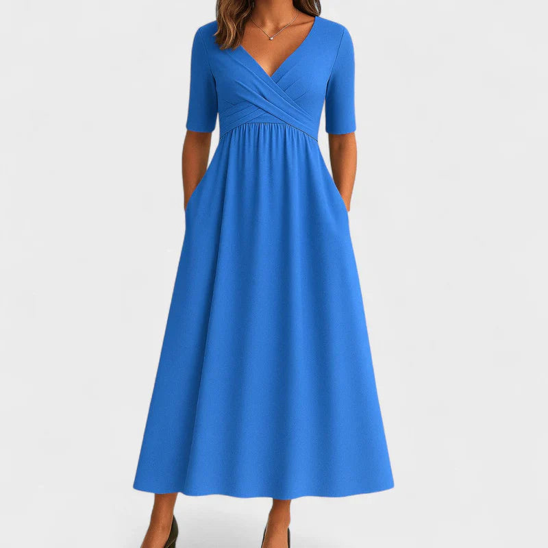 Phoebe | Elegant Midi Dress Aurevea Atelier
