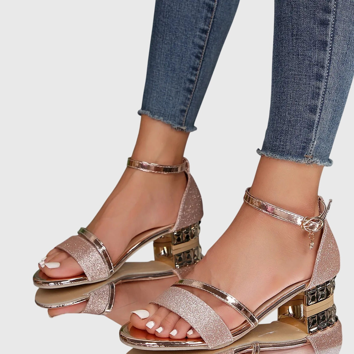 Alison™ | Orthopedic Heeled Sandals Aurevea Atelier