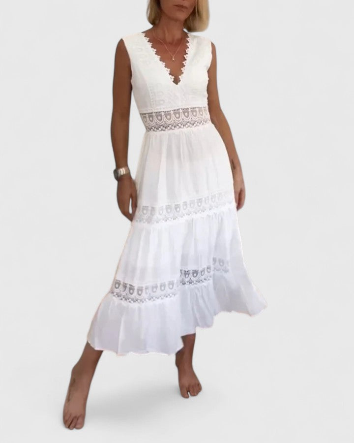 Alena | Elegant Midi Dress Aurevea Atelier