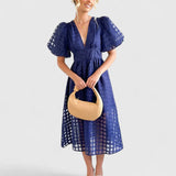 Elanqi | Elegant Midi Dress Aurevea Atelier