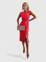 Betty | Elegant Midi Dress Aurevea Atelier