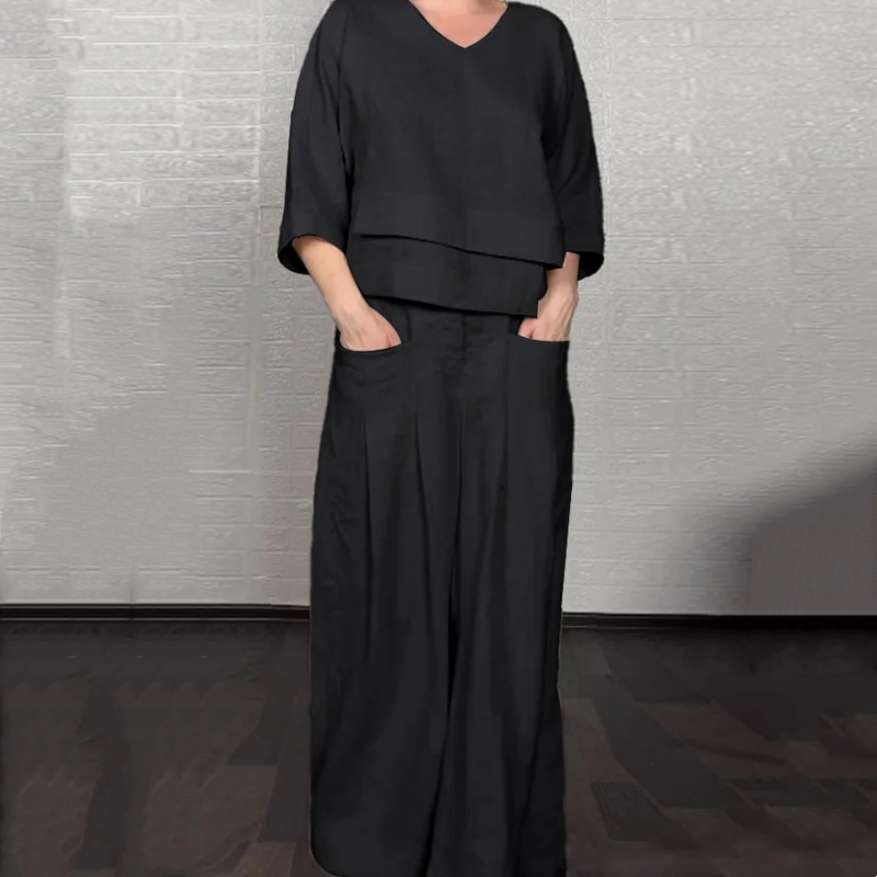 Noa | Elegant minimalist Two- Pieces Set