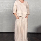 Noa | Elegant minimalist Two- Pieces Set