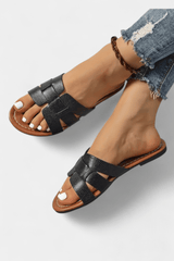Sylvie™ | Sandales Plates Élégantes