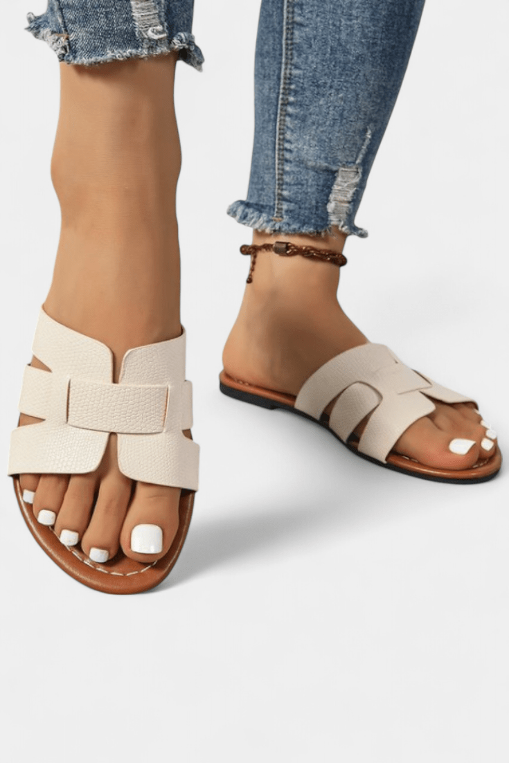 Sylvie™ | Sandales Plates Élégantes